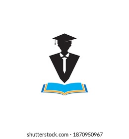 Education Logo Template vector icon illustration design
