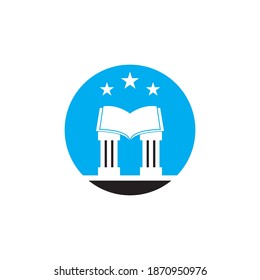 Education Logo Template vector icon illustration design