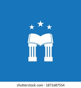 Education Logo Template vector icon illustration design