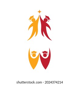 Education Logo Template vector icon illustration design