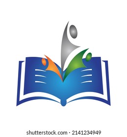 Education Logo Template vector icon illustration design