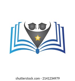 Education Logo Template vector icon illustration design