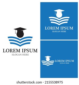 Education Logo Template vector icon illustration design