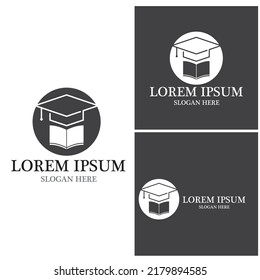 Education Logo Template vector icon illustration design
