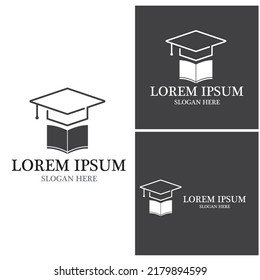 Diseño del icono de la plantilla de logotipo educativo
