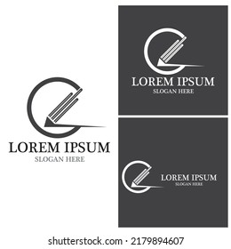 Education Logo Template vector icon illustration design