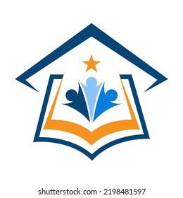 Education Logo Template vector icon illustration design