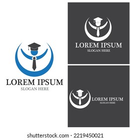 Education Logo Template vector icon illustration design