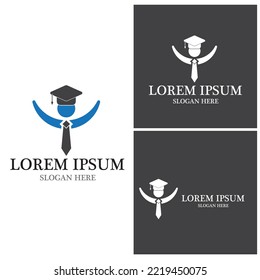 Education Logo Template vector icon illustration design