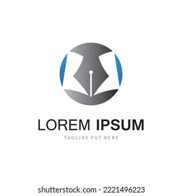 Education Logo Template vector icon illustration design