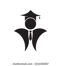 Diseño del icono de la plantilla del logotipo de educación