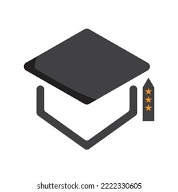 Education logo template vector icon illustration design