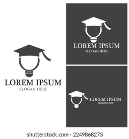 Education Logo Template vector icon illustration design