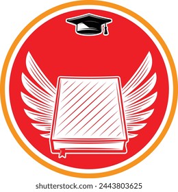 Education Logo Template vector icon illustration design