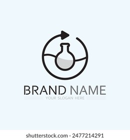 Education Logo Template vector icon illustration design