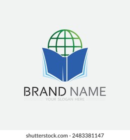 Bildung Logo Vorlage Vektorgrafik Icon Illustration Design