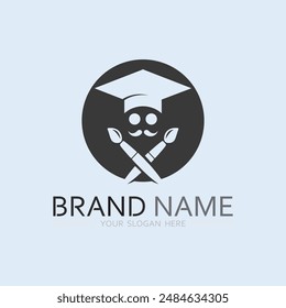Education Logo Template vector icon illustration design