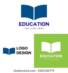 Education Logo Template vector icon illustration design
