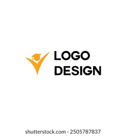 Education Logo Template, Vektorsymbol-Design