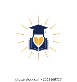 Education Logo Template vector icon illustration design