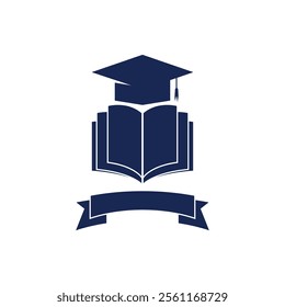 Education Logo Template vector icon illustration design