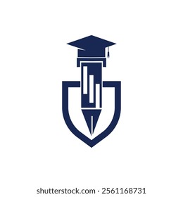 Education Logo Template vector icon illustration design