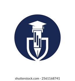 Education Logo Template vector icon illustration design