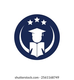 Education Logo Template vector icon illustration design