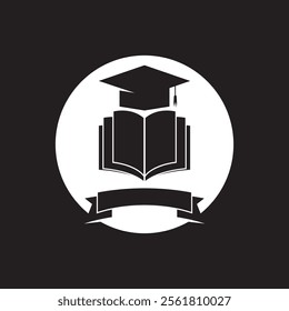 Education Logo Template vector icon illustration design