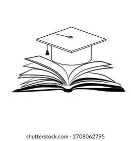 Education Logo Template vector icon illustration
