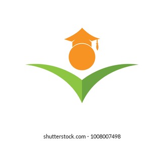 Education Logo Template vector illustration design