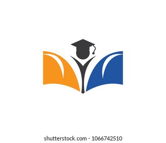 Education Logo Template vector illustration design