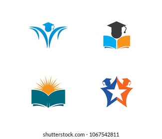 Education Logo Template vector illustration design