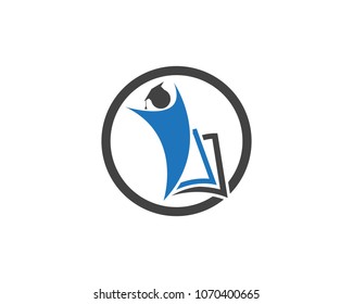 Education Logo Template vector illustration design