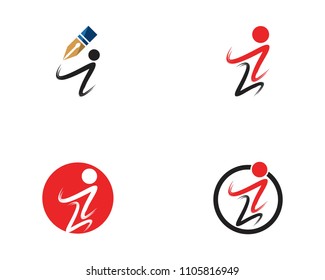 Education Logo Template vector illustration design