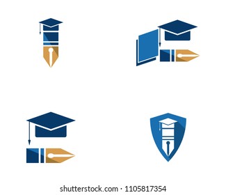 Education Logo Template vector illustration design
