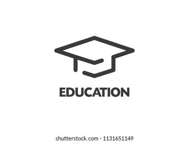 Education Logo Template vector illustration design