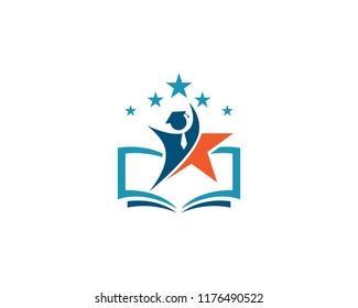 Education Logo Template vector illustration design