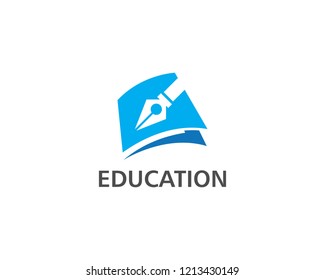 Education Logo Template vector illustration design