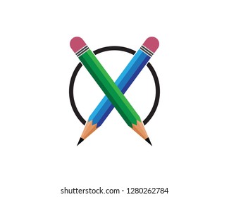 Education Logo Template vector illustration design