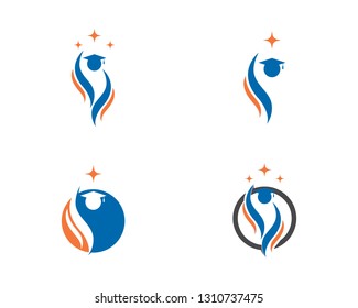Education Logo Template vector illustration design