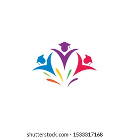 Education Logo Template vector illustration design