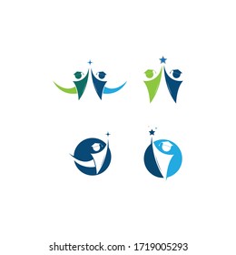 Education Logo Template vector illustration design
