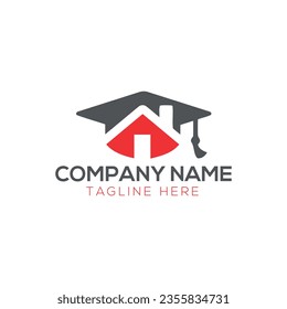Education logo template. Vector illustration concept
