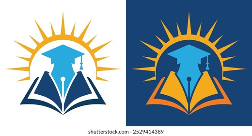 Education Logo Template vector illustration design
