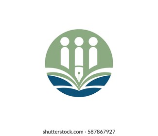 Education Logo Template vector illustration design