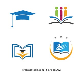 Education Logo Template vector illustration design