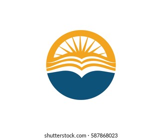 Education Logo Template vector illustration design