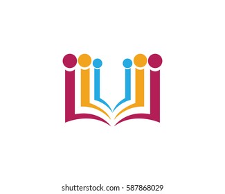 Education Logo Template vector illustration design