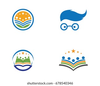 Education Logo Template vector illustration design
